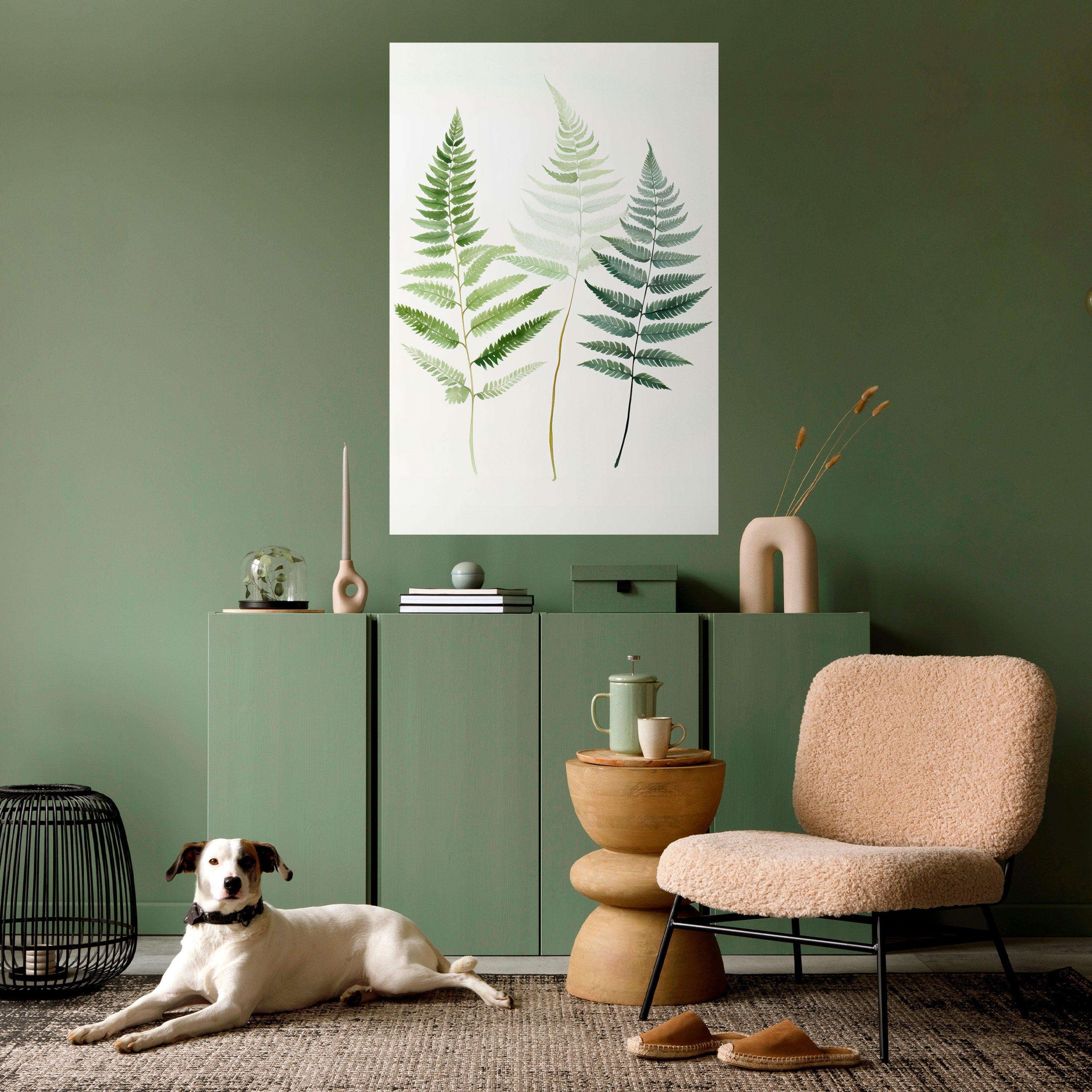 FERN MAJESTY Poster Vertical Autocolante