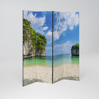 SUN-KISSED HAVEN Decorative 4-Panel Room Divider