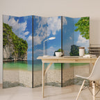 SUN-KISSED HAVEN Decorative 6-Panel Room Divider
