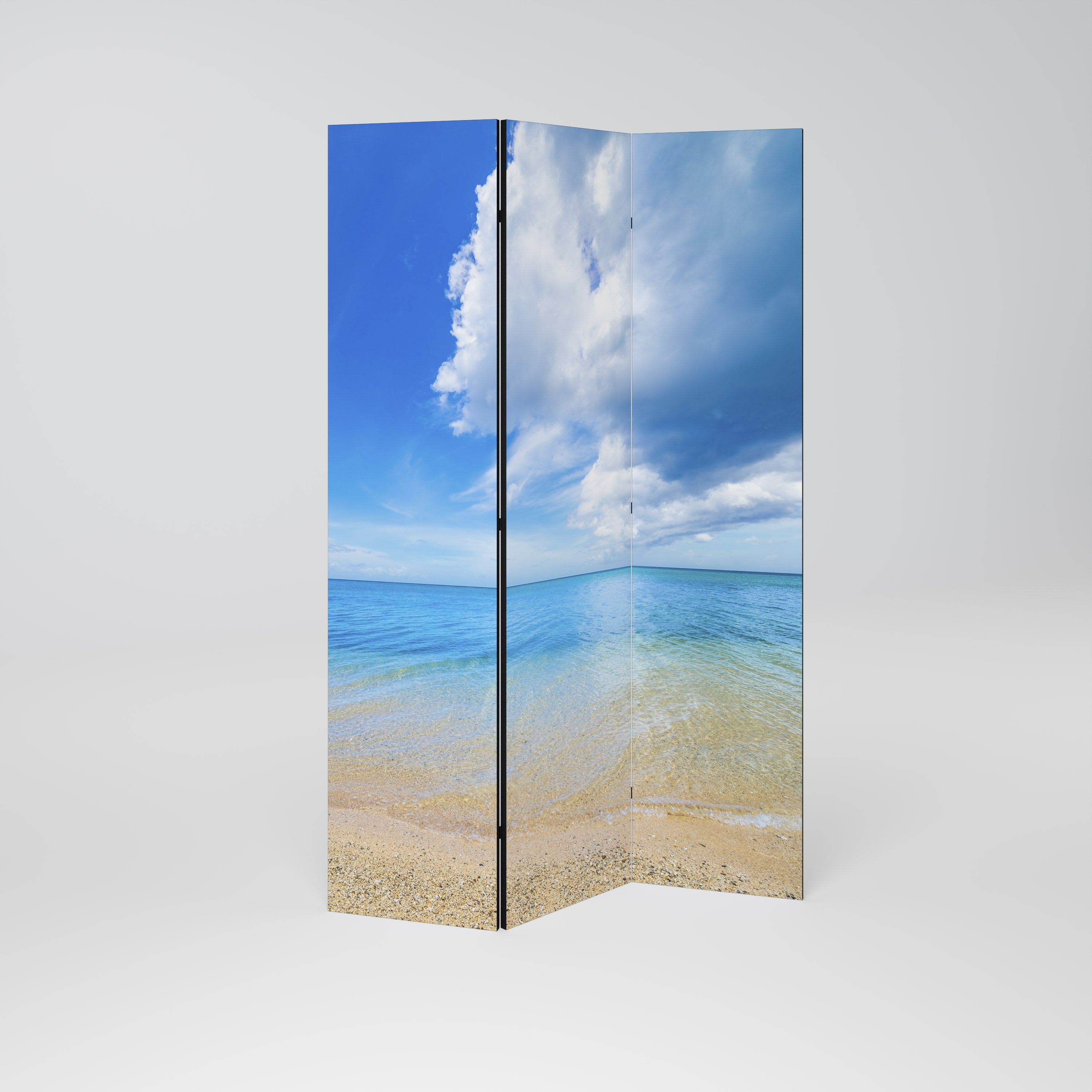 TIDES OF TIME Biombo Decorativo de 3 Painéis