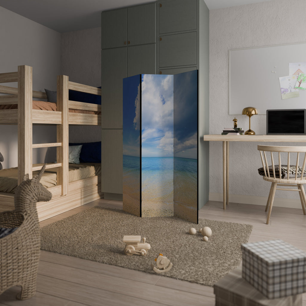 TIDES OF TIME Biombo Decorativo de 3 Painéis