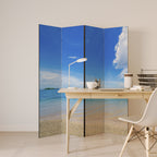 TIDES OF TIME Biombo Decorativo de 4 Painéis