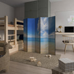 TIDES OF TIME Decorative 5-Panel Room Divider