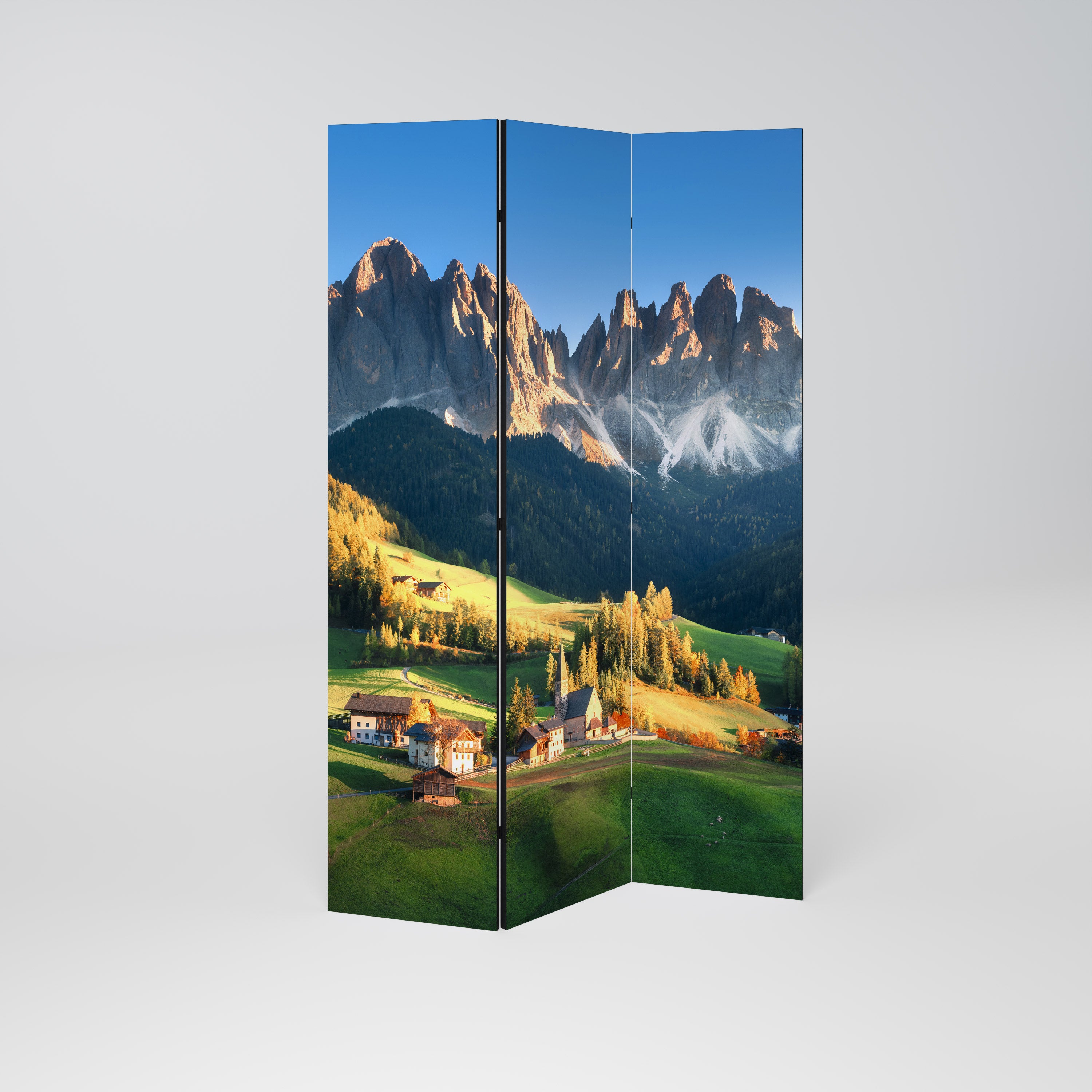 MOUNTAIN DREAMSCAPE Biombo de 3 Painéis