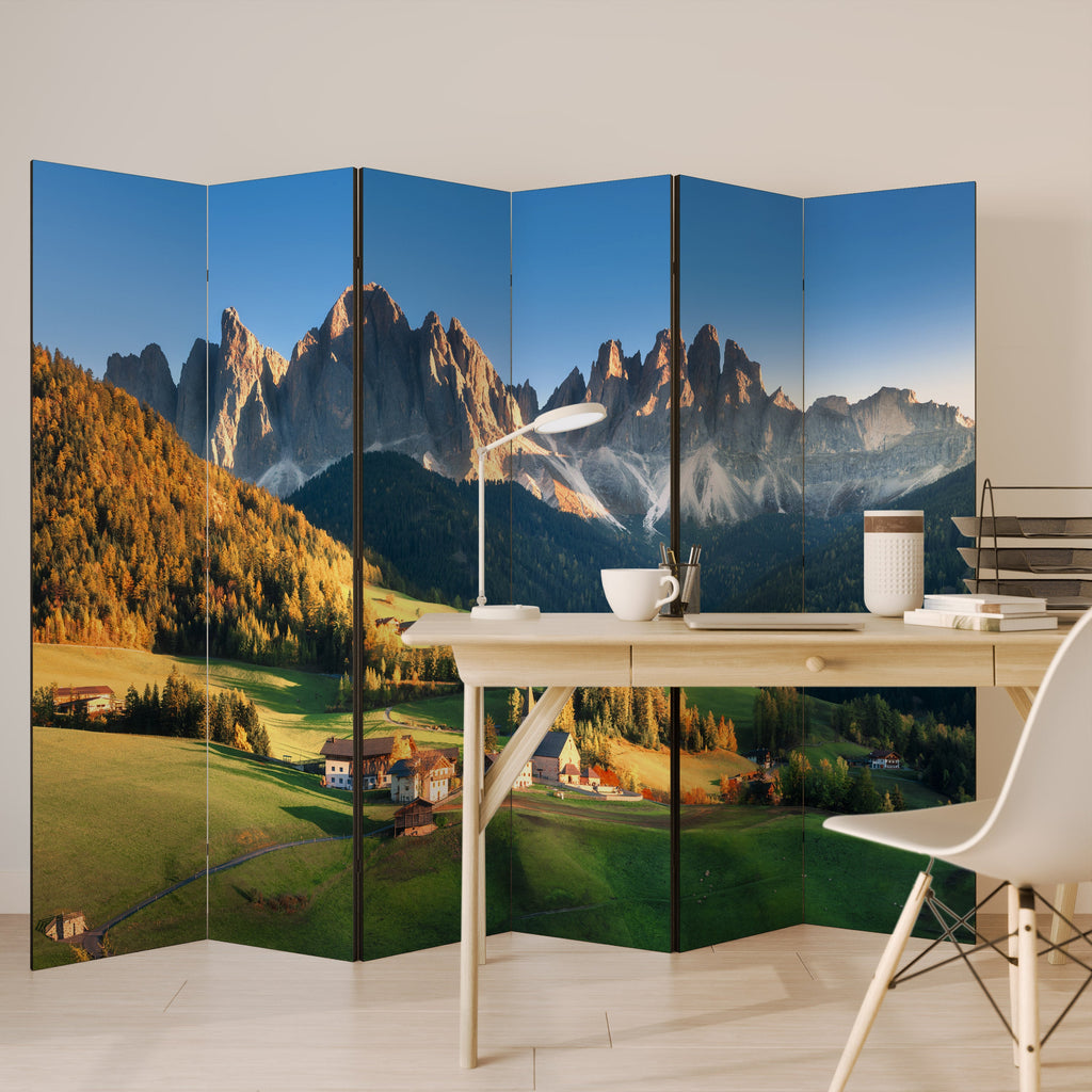 MOUNTAIN DREAMSCAPE Decorative 6-Panel Room Divider