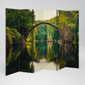 SERENE REFLECTIONS REALM Biombo Decorativo de 6 Painéis