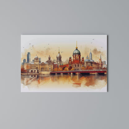BERLIN SPIRIT Horizontal Canvas Print