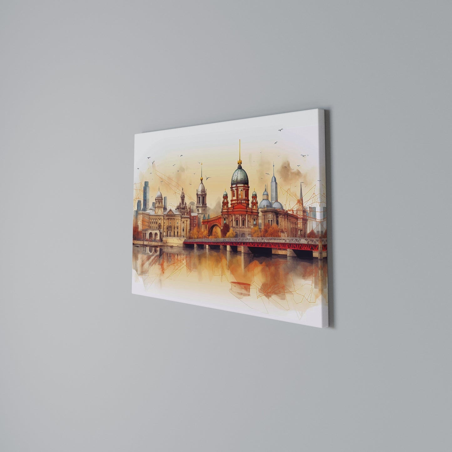 BERLIN SPIRIT Horizontal Canvas Print