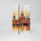 BERLIN SPIRIT Biombo Decorativo de 3 Painéis