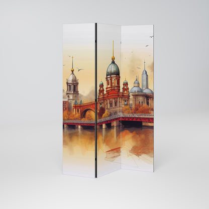 BERLIN SPIRIT 3-Panel Room Divider