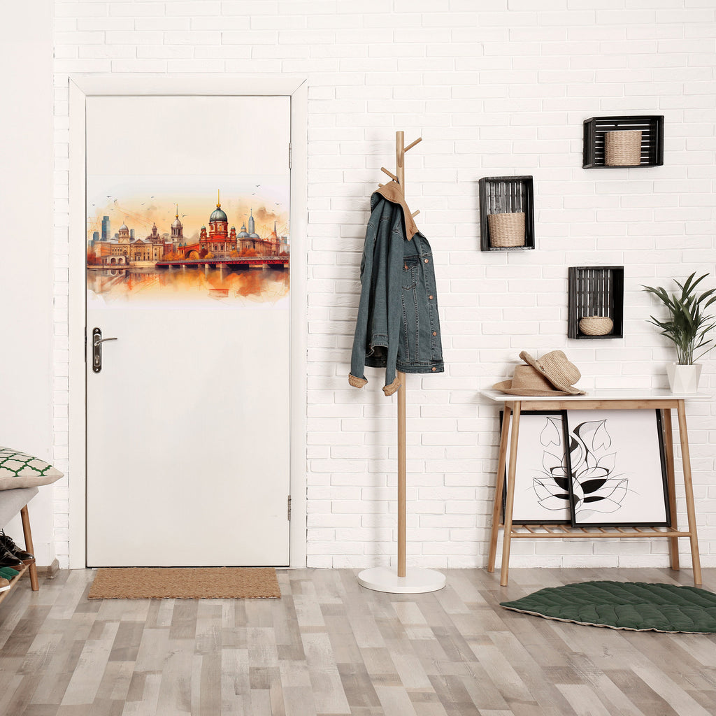 BERLIN SPIRIT Peel and Stick Horizontal Poster