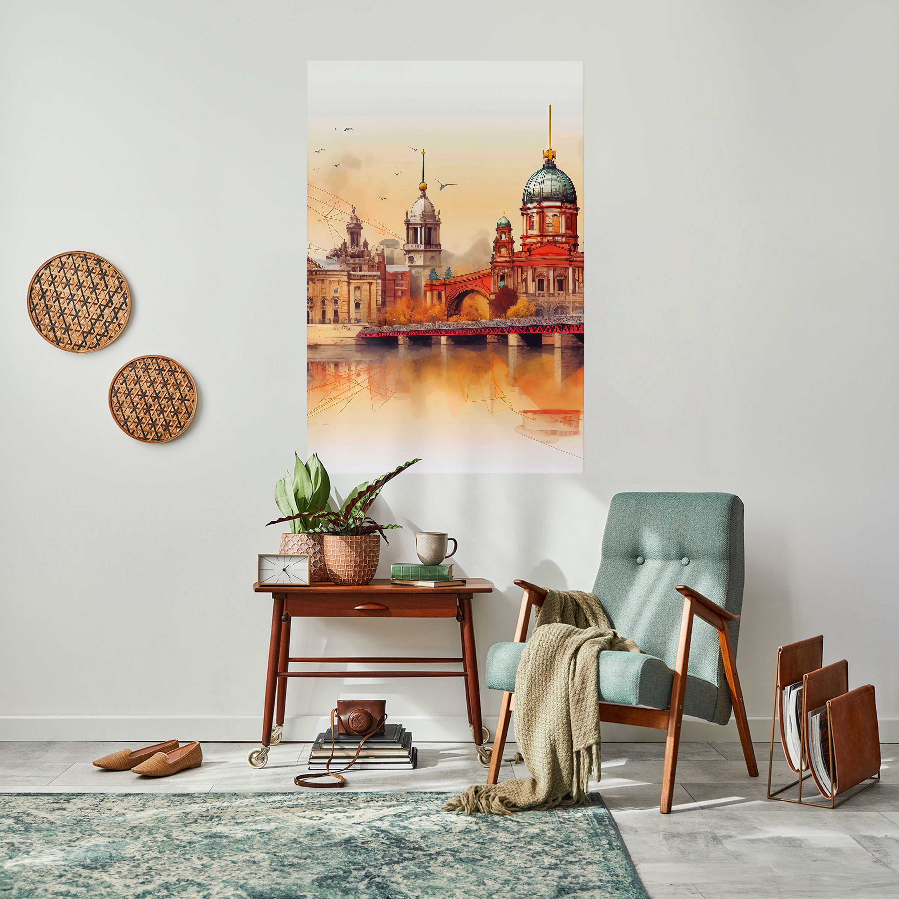 BERLIN SPIRIT Poster Vertical Autocolante