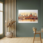 BERLIN SPIRIT Peel and Stick Horizontal Poster