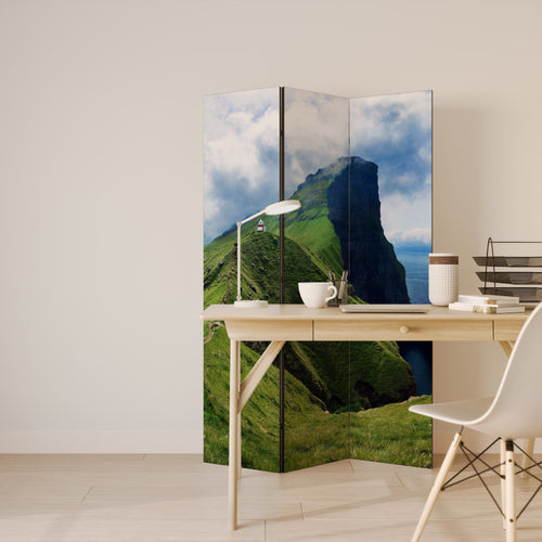 CLIFFS OF TRANQUILITY Decorative 3-Panel Room Divider