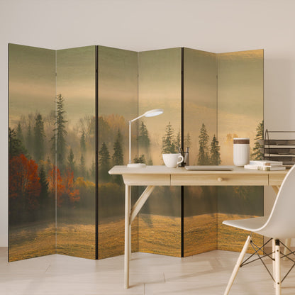 GILDING HOURS Biombo de 6 Painéis