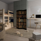 SHELVES OF TIME Biombo Decorativo de 3 Painéis