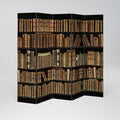 SHELVES OF TIME Decorative 5-Panel Room Divider