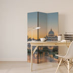 REFLECTIONS OF ROME Biombo Decorativo de 3 Painéis