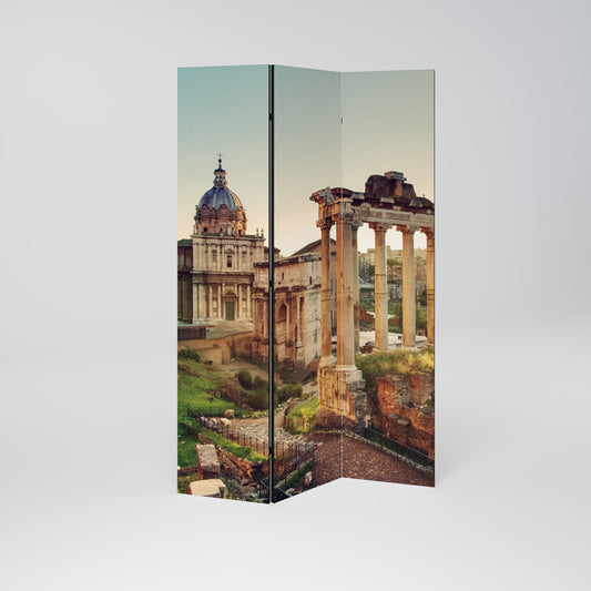 MARVELS OF THE PAST 3-Panel Room Divider