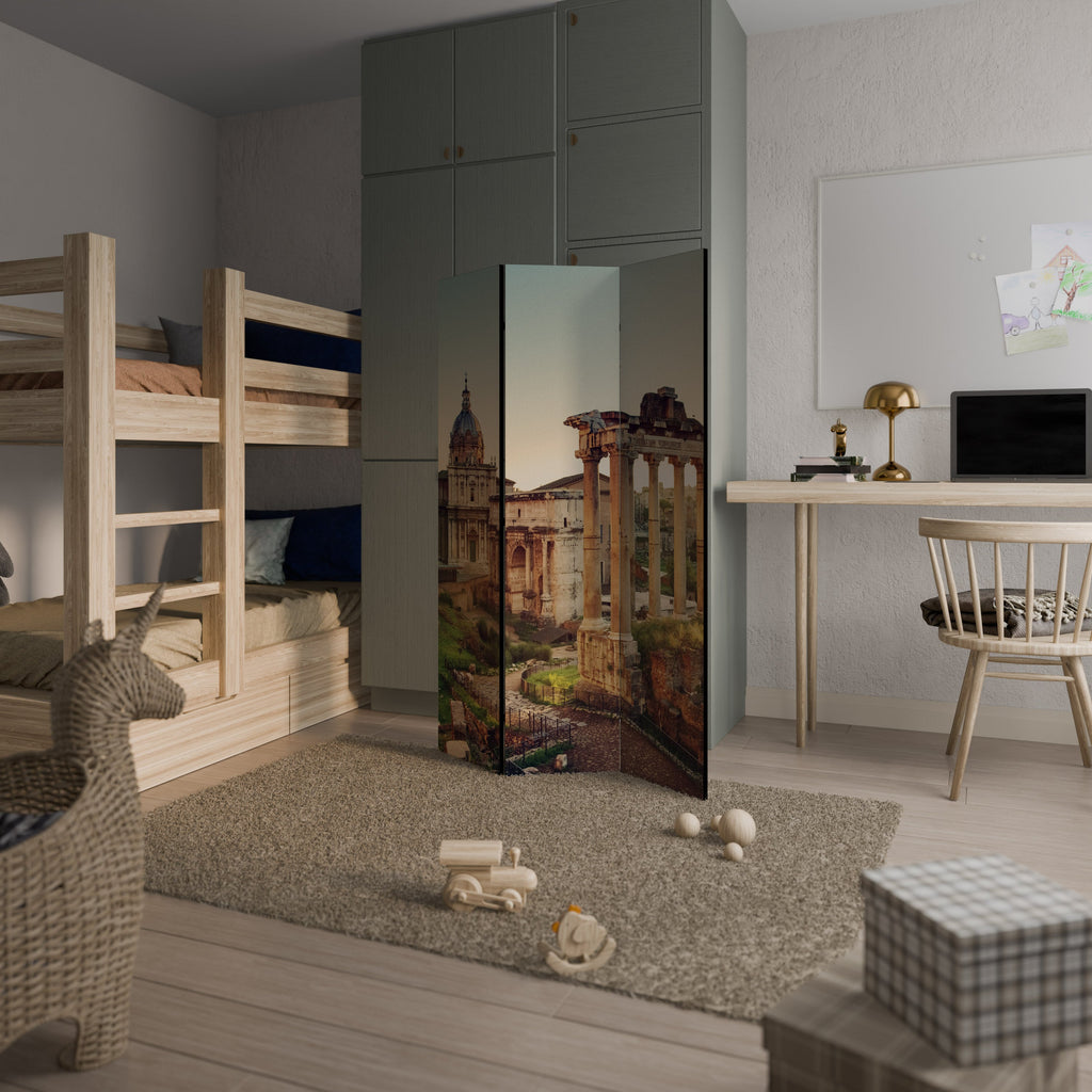 MARVELS OF THE PAST Biombo Decorativo de 3 Painéis