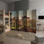 MARVELS OF THE PAST 6-Panel Room Divider