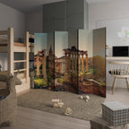 MARVELS OF THE PAST Biombo Decorativo de 6 Painéis