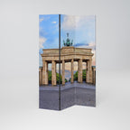 PILLARS OF MEMORY Biombo Decorativo de 3 Painéis