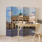 PILLARS OF MEMORY Decorative 5-Panel Room Divider