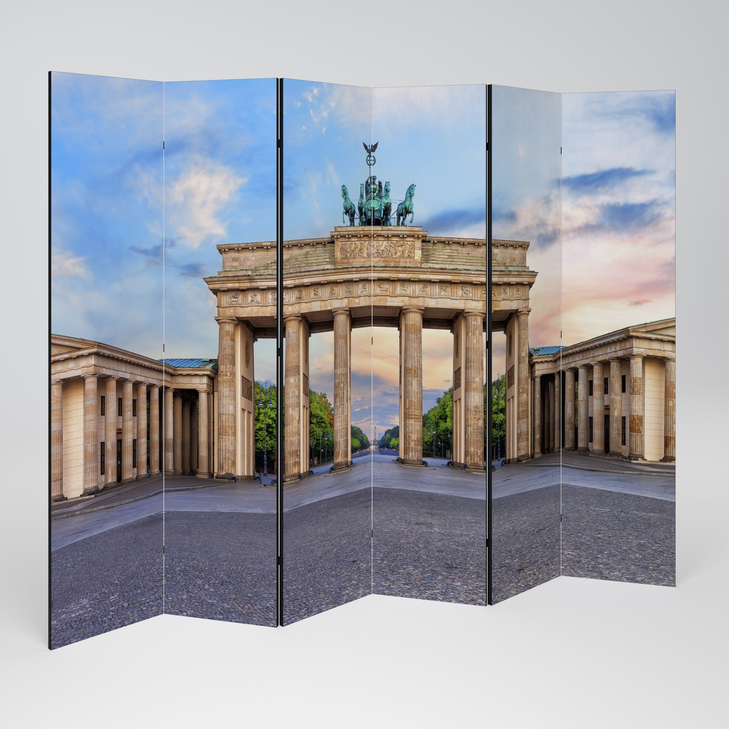 PILLARS OF MEMORY Biombo de 6 Painéis