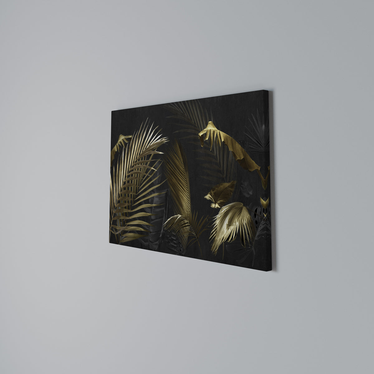 ELEGANCE IN DARKNESS Horizontal Canvas Print