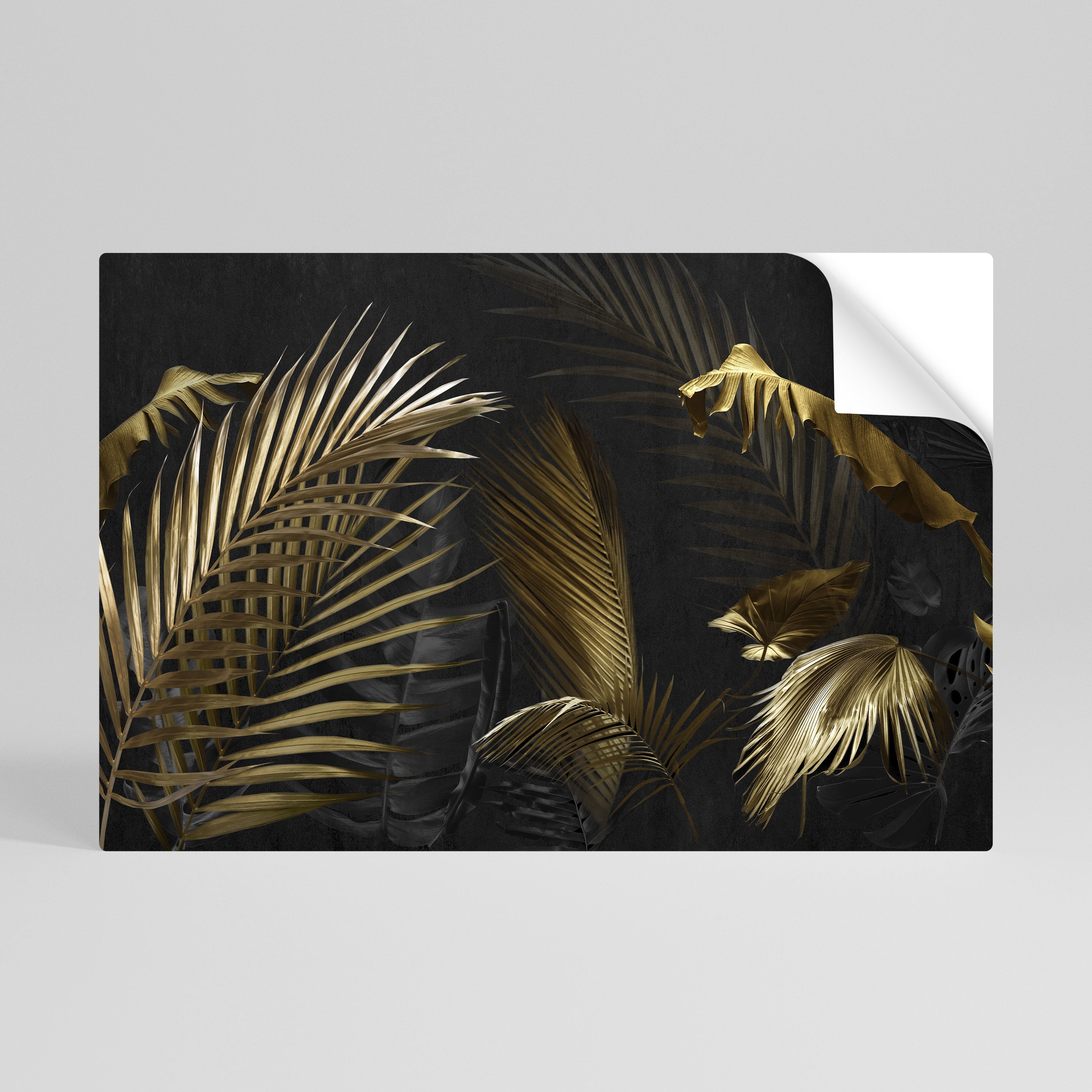 ELEGANCE IN DARKNESS Peel and Stick Horizontal Poster