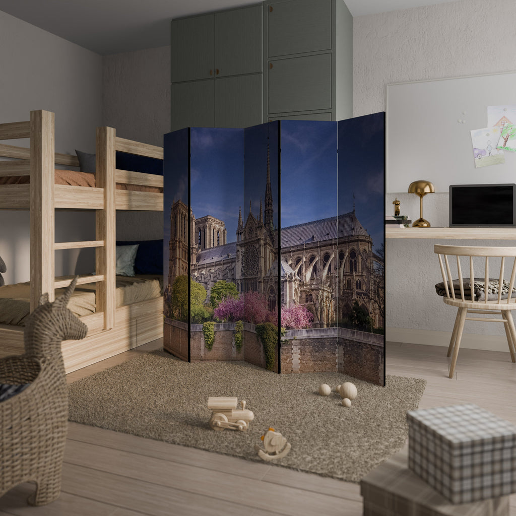 SACRED SPLENDOR Decorative 5-Panel Room Divider