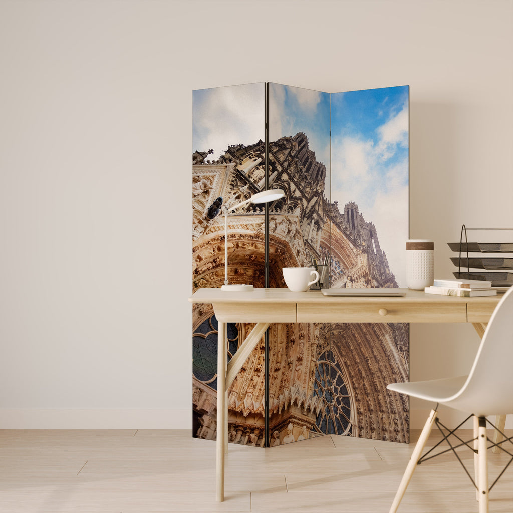 MYSTICAL ANGLES REVEALED Biombo Decorativo de 3 Painéis