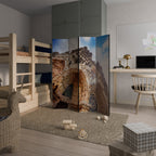 MYSTICAL ANGLES REVEALED Biombo Decorativo de 4 Painéis