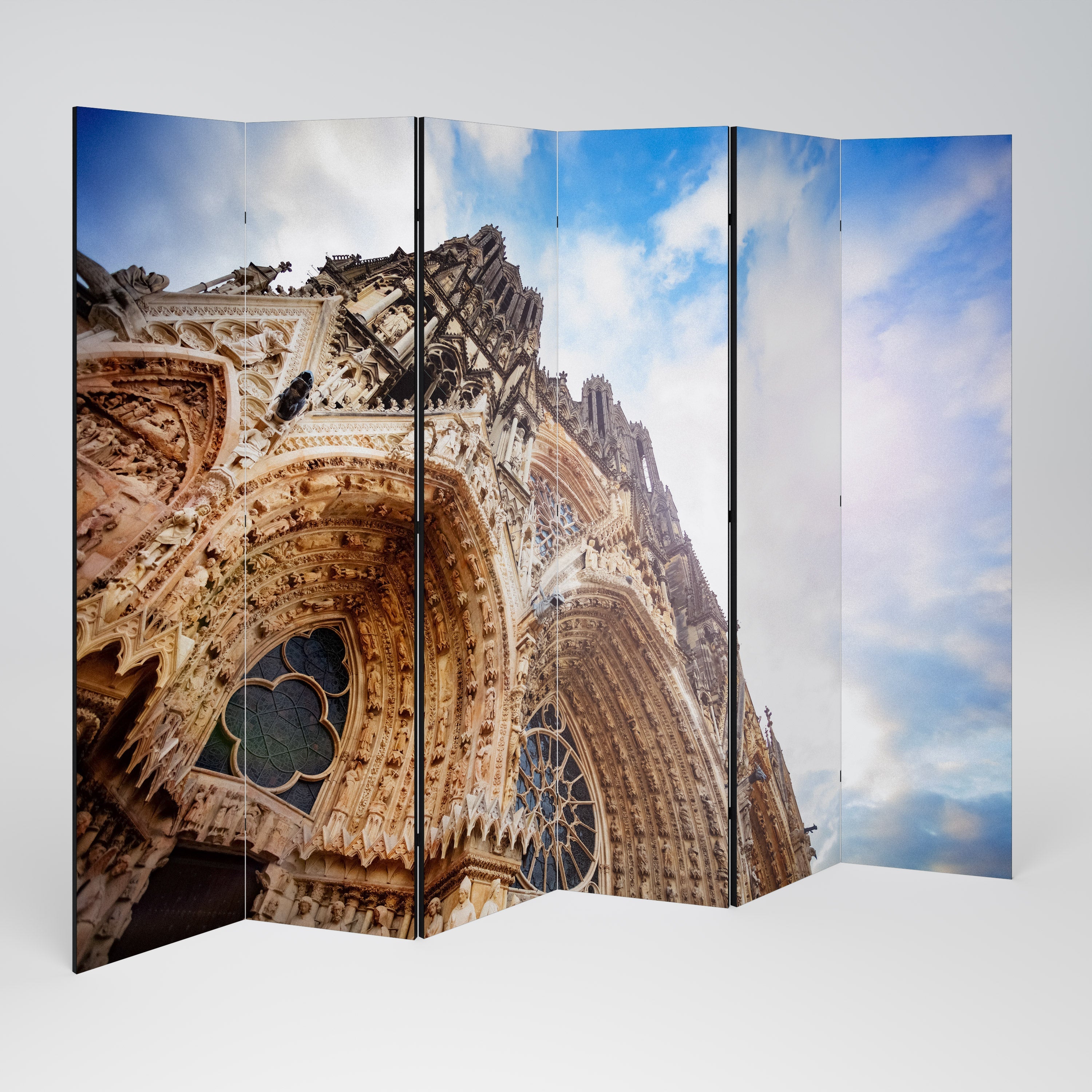 MYSTICAL ANGLES REVEALED Decorative 6-Panel Room Divider