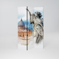 MYSTICAL CITYSCAPE RELIC Biombo Decorativo de 3 Painéis