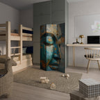 ENIGMATIC STILLNESS Biombo Decorativo de 3 Painéis