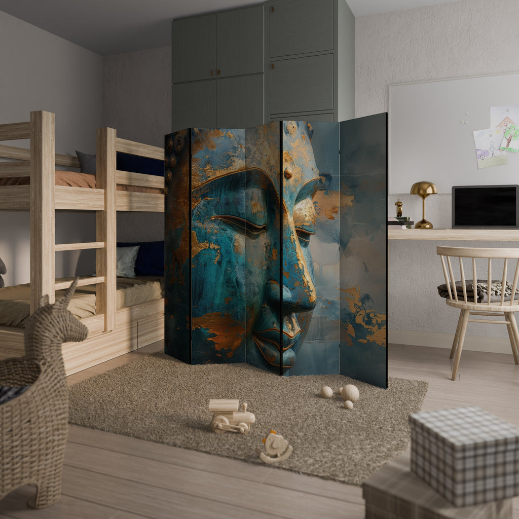 ENIGMATIC STILLNESS Decorative 5-Panel Room Divider