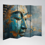 ENIGMATIC STILLNESS Decorative 6-Panel Room Divider
