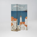 COASTLAND VILLAGE Decorative 3-Panel Room Divider