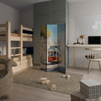 TRAMWAY DREAMSCAPE 3-Panel Room Divider