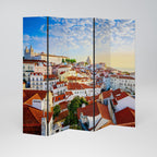ROOFTOP RADIANCE Decorative 5-Panel Room Divider