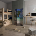 OASIS OF CALM Decorative 3-Panel Room Divider