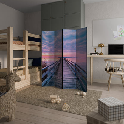 PASTEL PROMENADE 4-Panel Room Divider