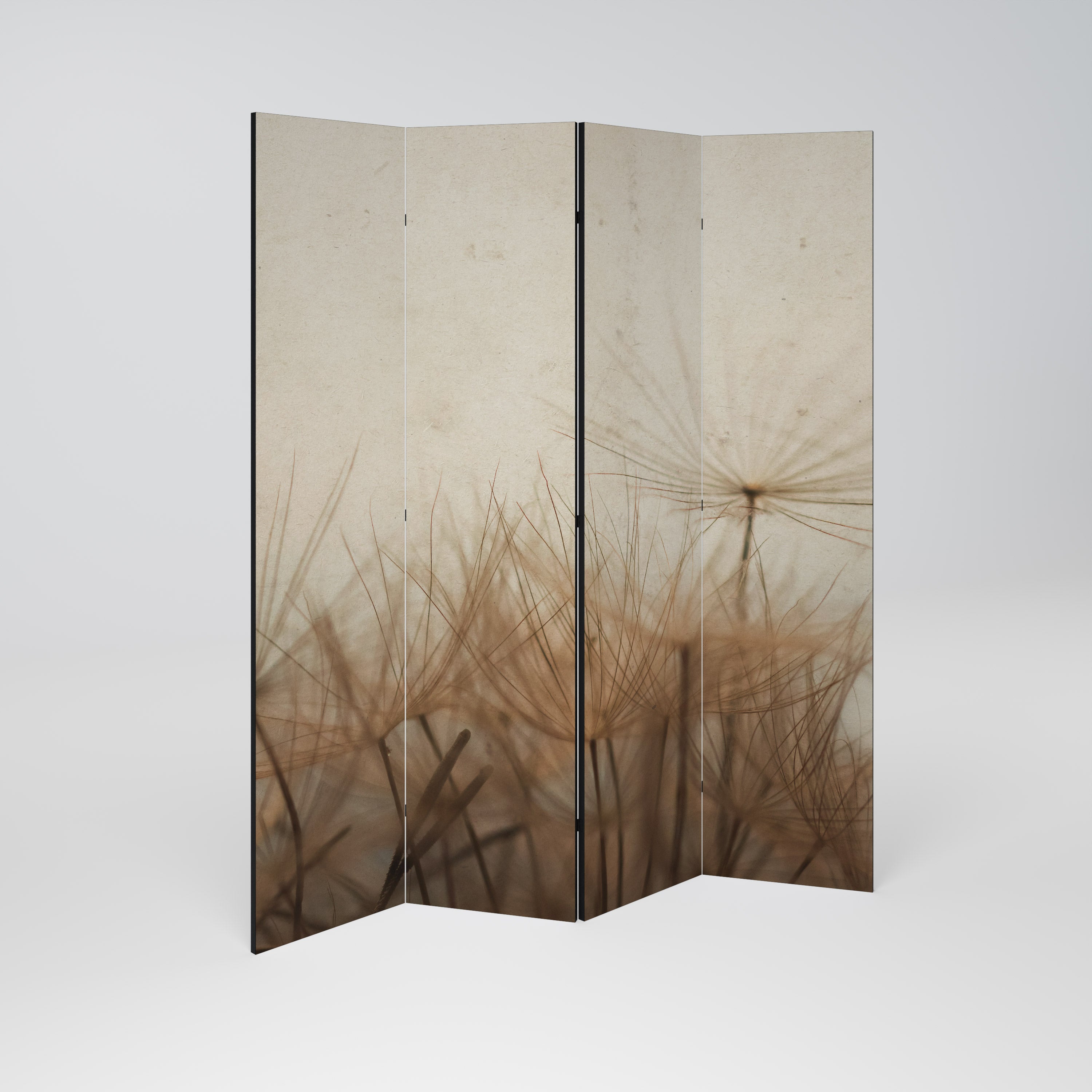 EARTH BREATH 4-Panel Room Divider