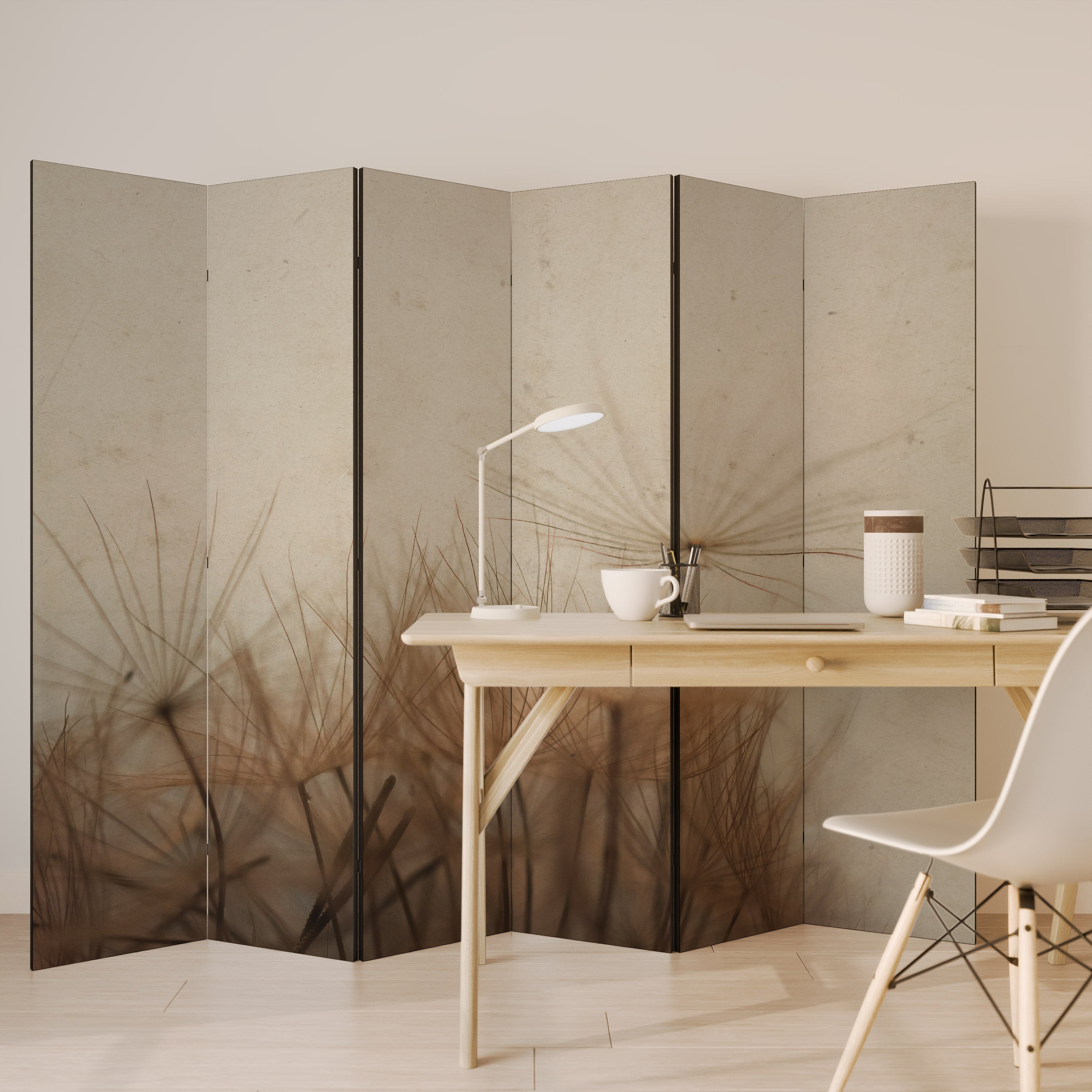 EARTH BREATH Decorative 6-Panel Room Divider
