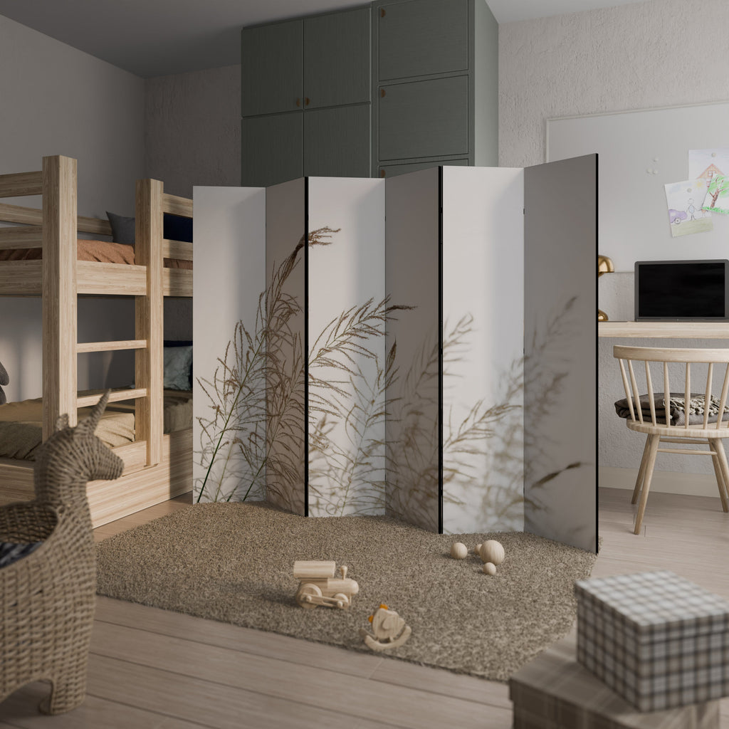 WHISPERING WINDS Decorative 6-Panel Room Divider