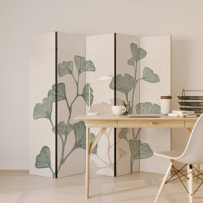 THE GOST OF GINKGO 5-Panel Room Divider