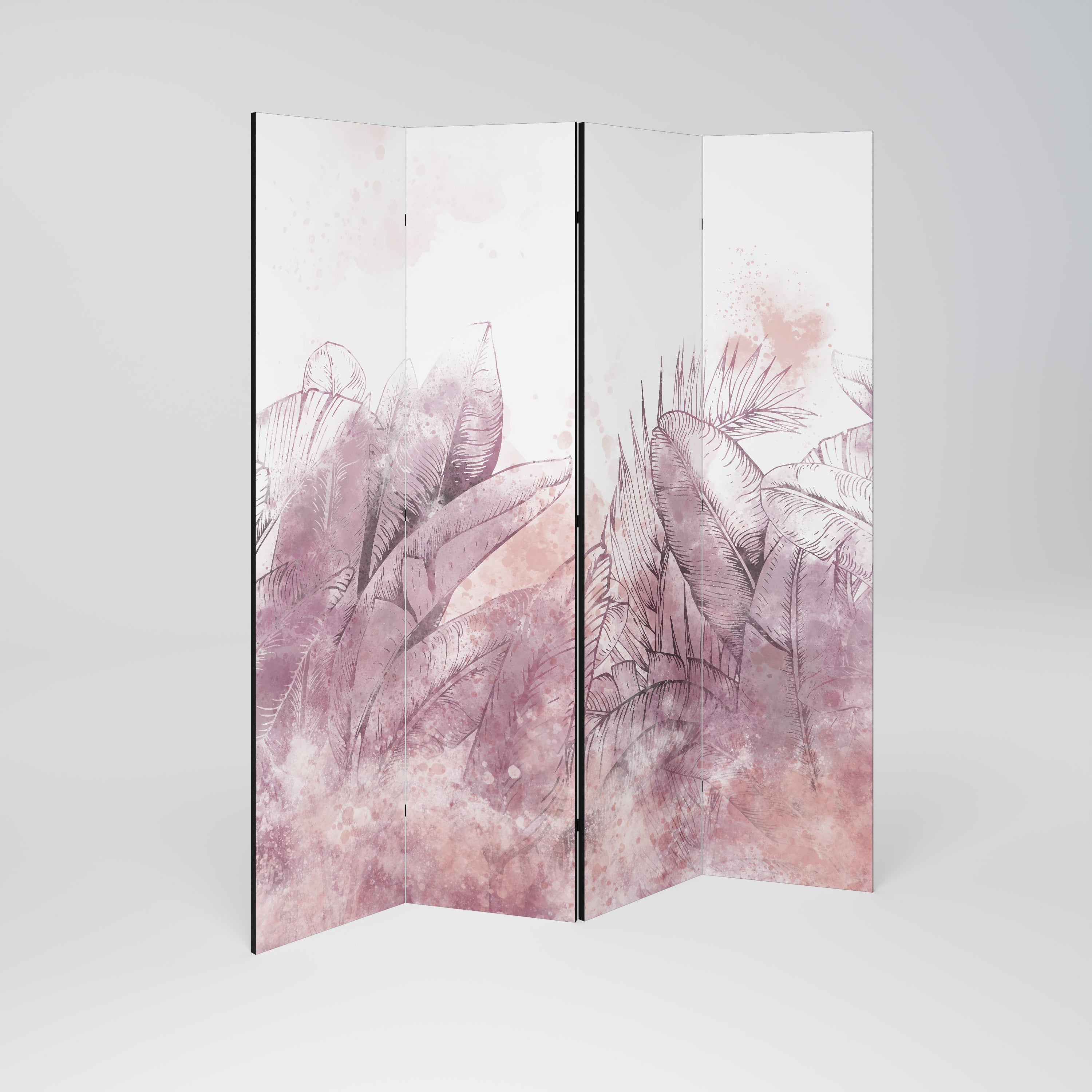 TROPICAL GLAM 4-Panel Room Divider