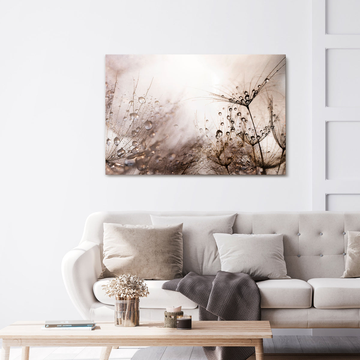 FLEETING DAWN Horizontal Canvas Print